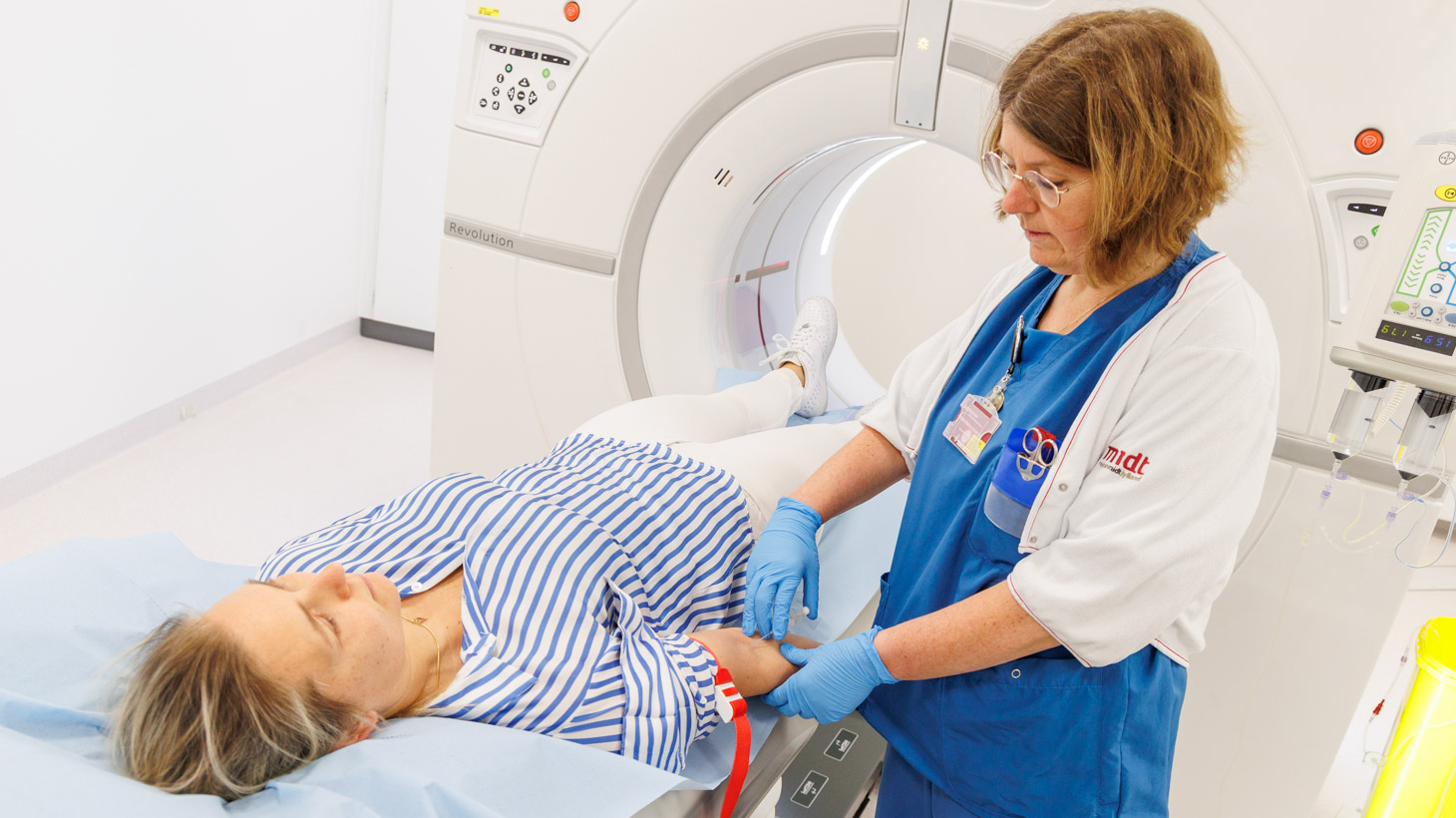 Billede der viser CT skanning