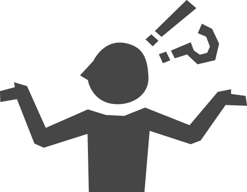 Illustration af person der er i tvivl