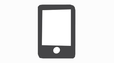 Illustration der viser en moboltelefon
