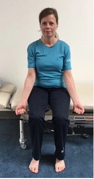 Stræk og bøj i albue