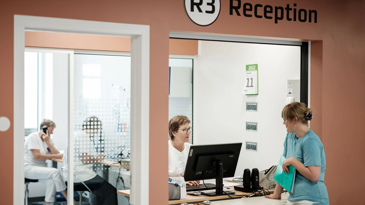 Reception i Neurologisk Sengeafsnit