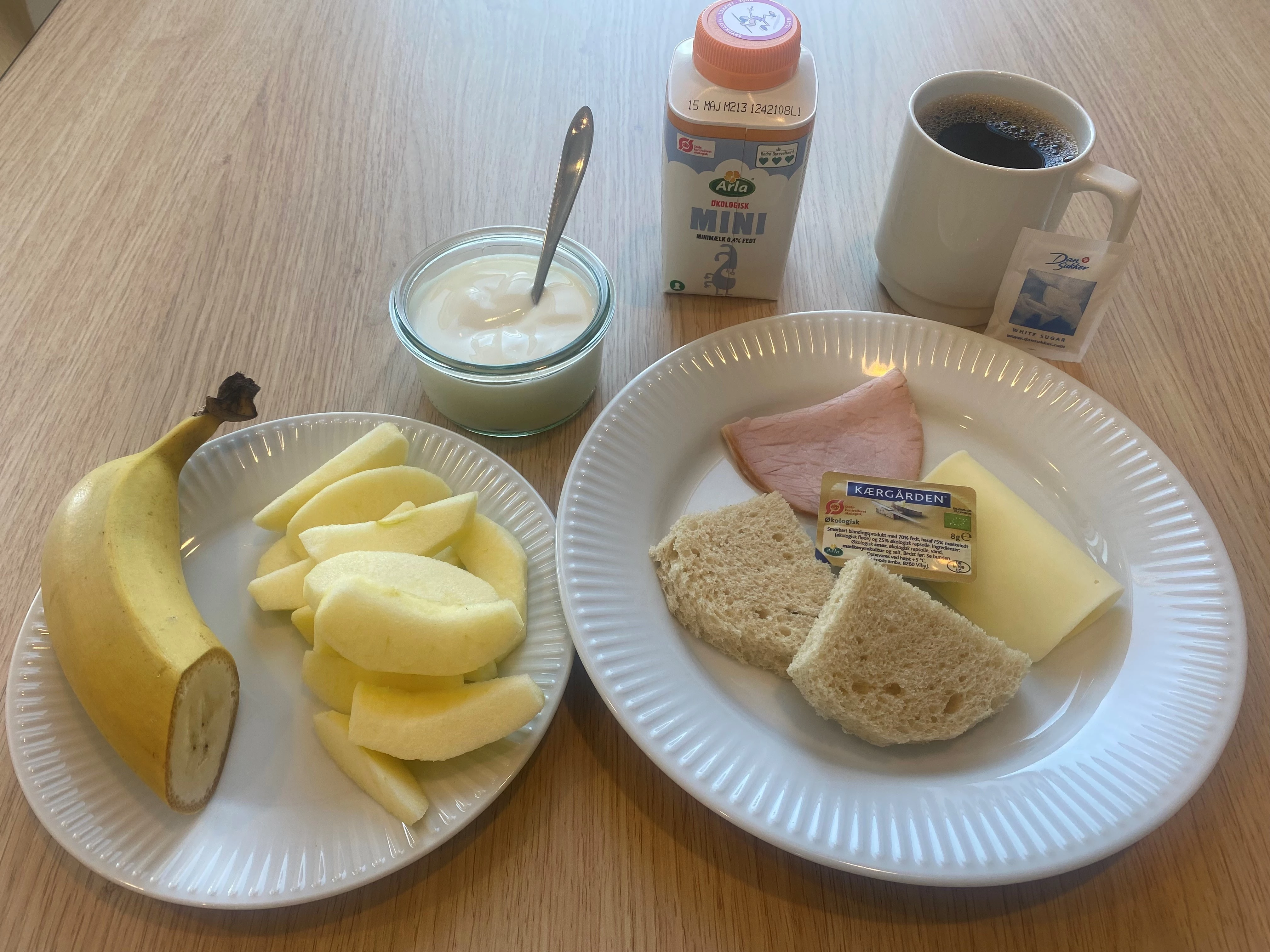 Billeder af menuforslag, mad man må spise før koloskopi, morgen