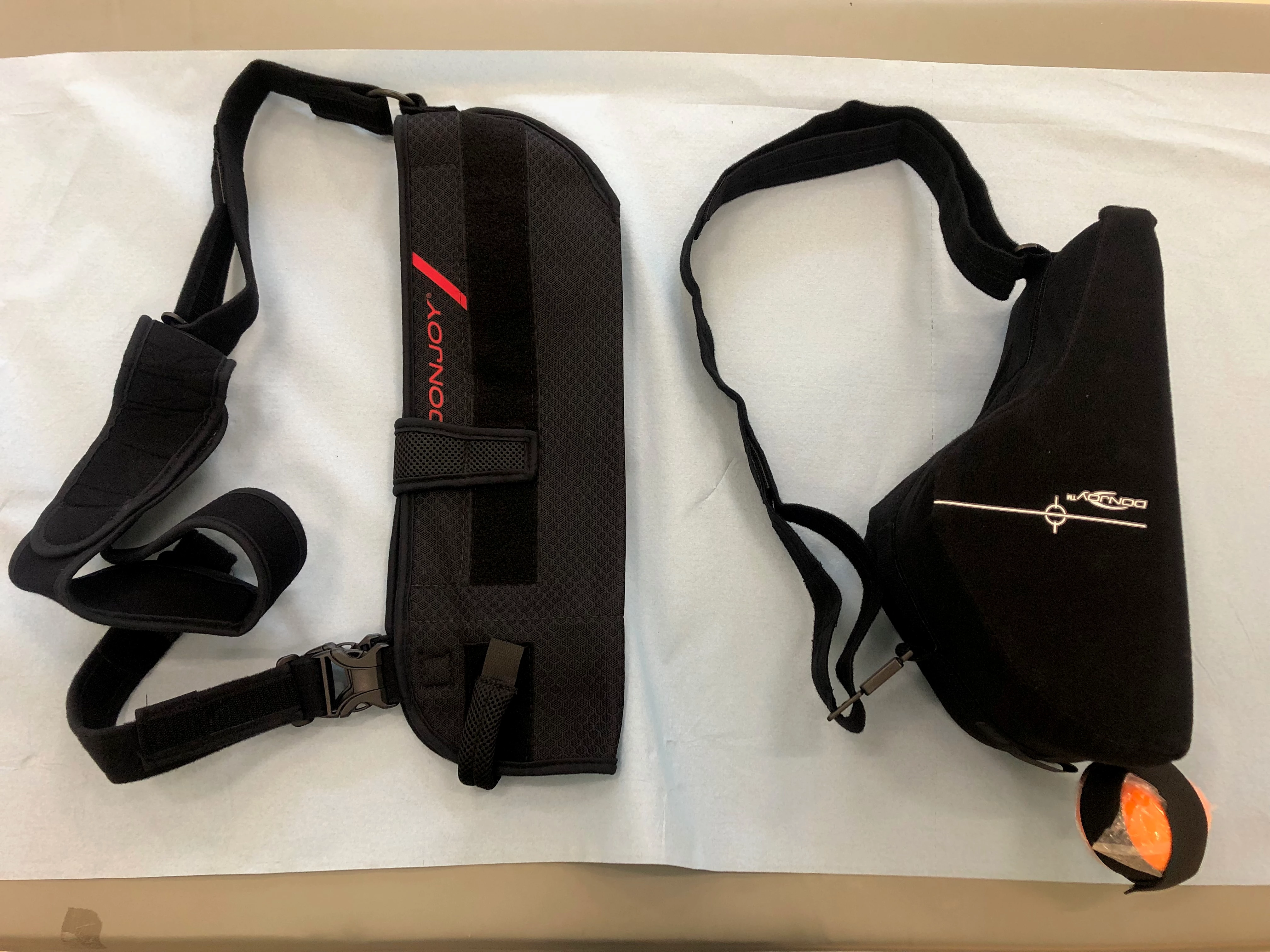 Slyngen skilt i to dele