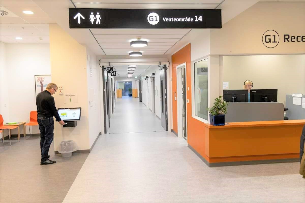 Venteområde G1 ved Nuklearmedicinsk Klinik